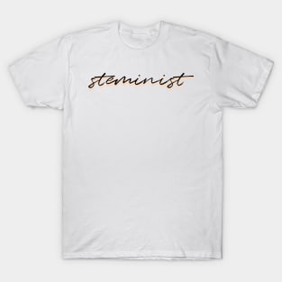 Steminist Peach T-Shirt